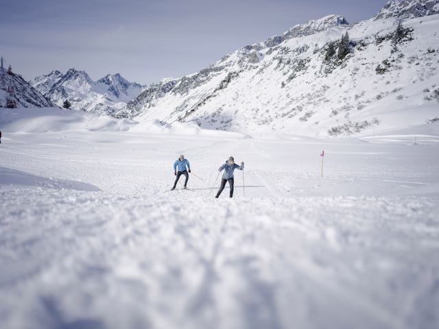 Langlaufen am Arlberg